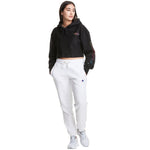 Neon Logo Crop Hoodie - Denny's