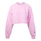 Reverse Weave Cropped Crew - Denny's