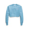 Reverse Weave Cropped Crew - Denny's