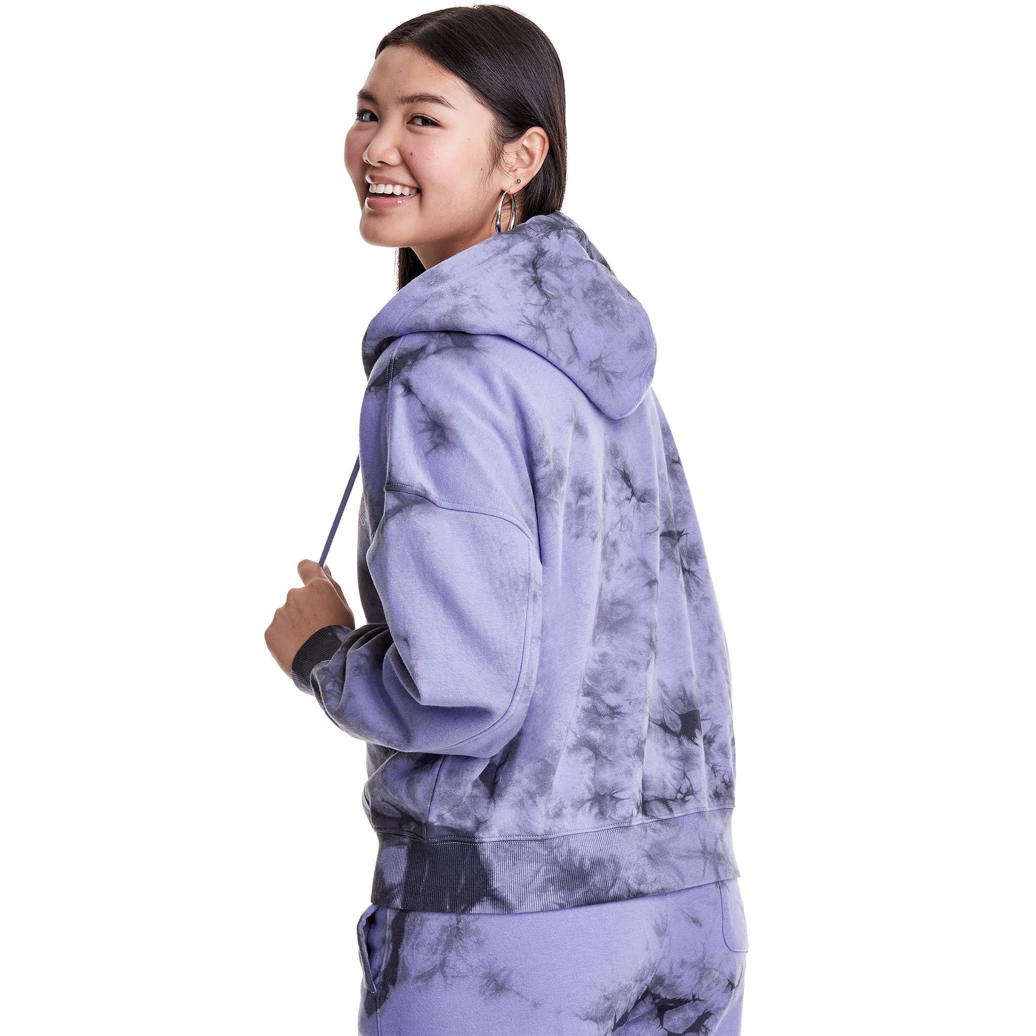 Galaxy Tie Dye Zip Hoodie - Denny's