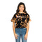 Bleached Heritage Crop Tee - Denny's