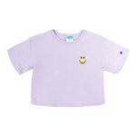 S/S Heritage Cropped Tee w/ Smiley - Denny's