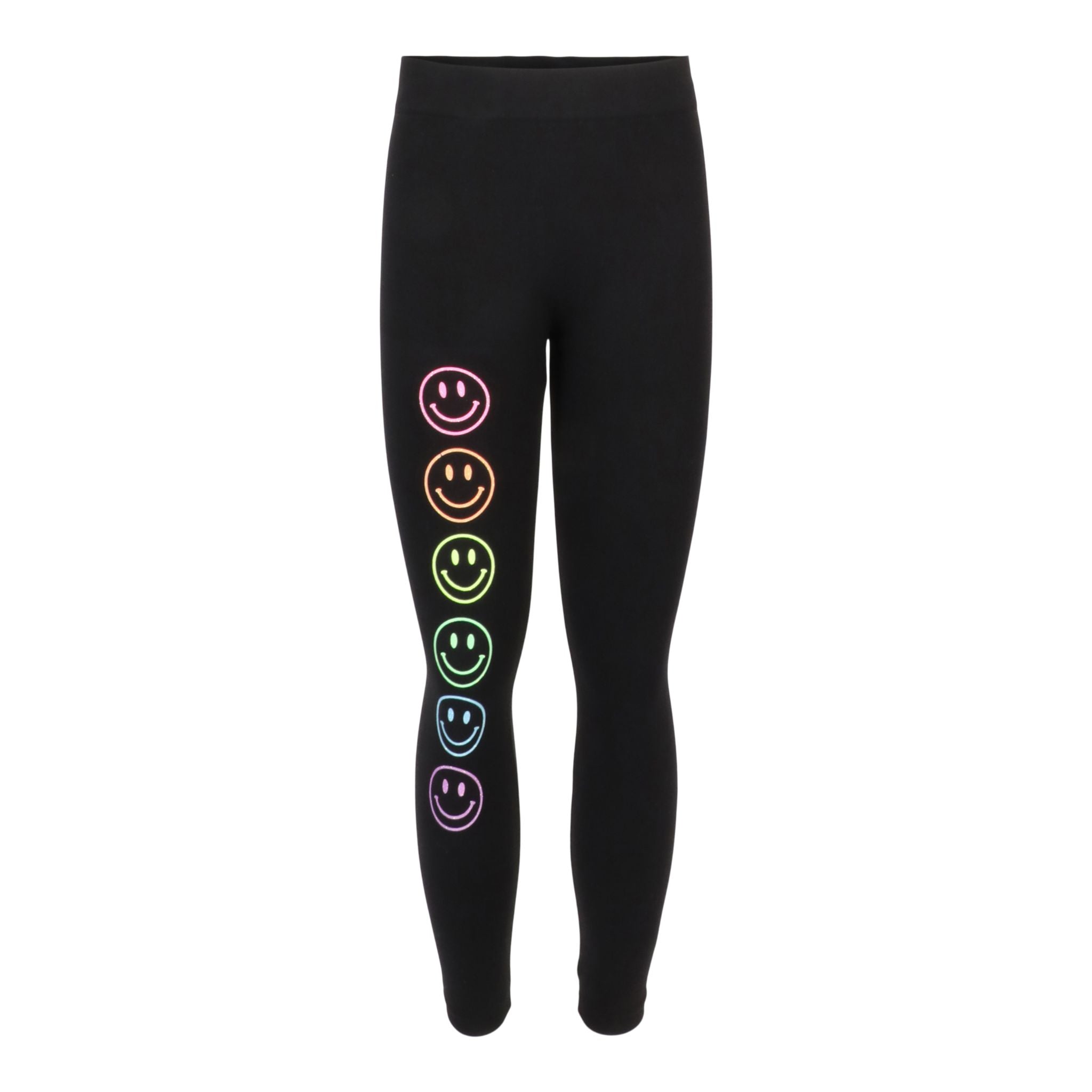 Glitter Smiley Faces Legging - Denny's