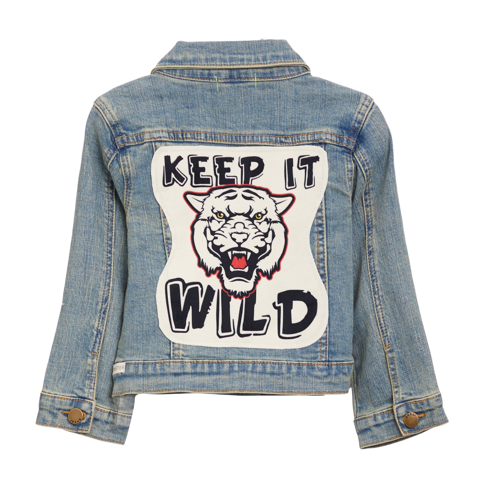 Keep It Wild Denim Jacket - Denny's