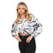 Tie Dye Crop Raw Hem Zip Hoodie - Denny's
