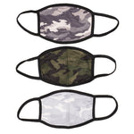 Camo 3pk Mask Adult - Denny's
