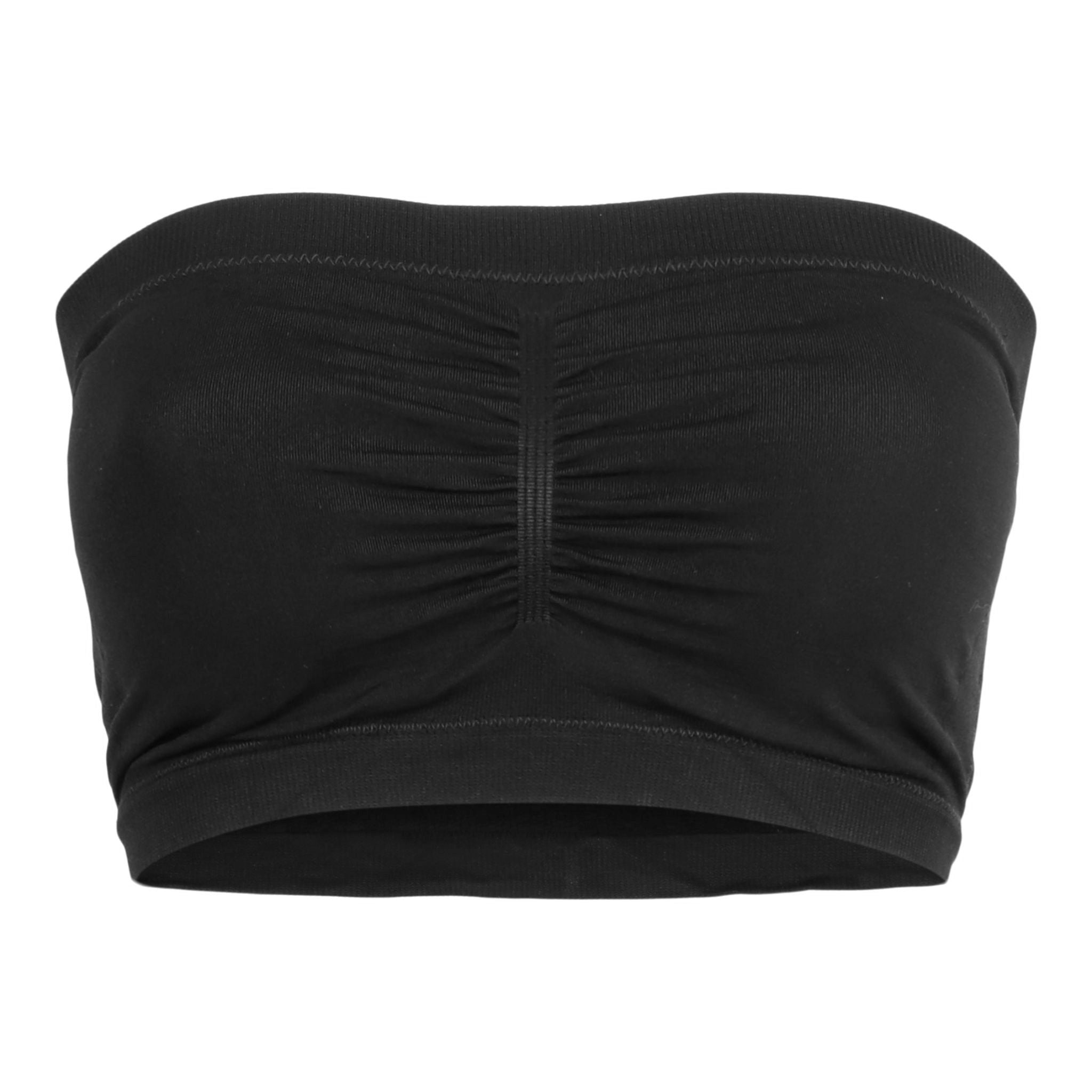 Black Padded Bandeau - Denny's