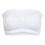 White Padded Bandeau - Denny's