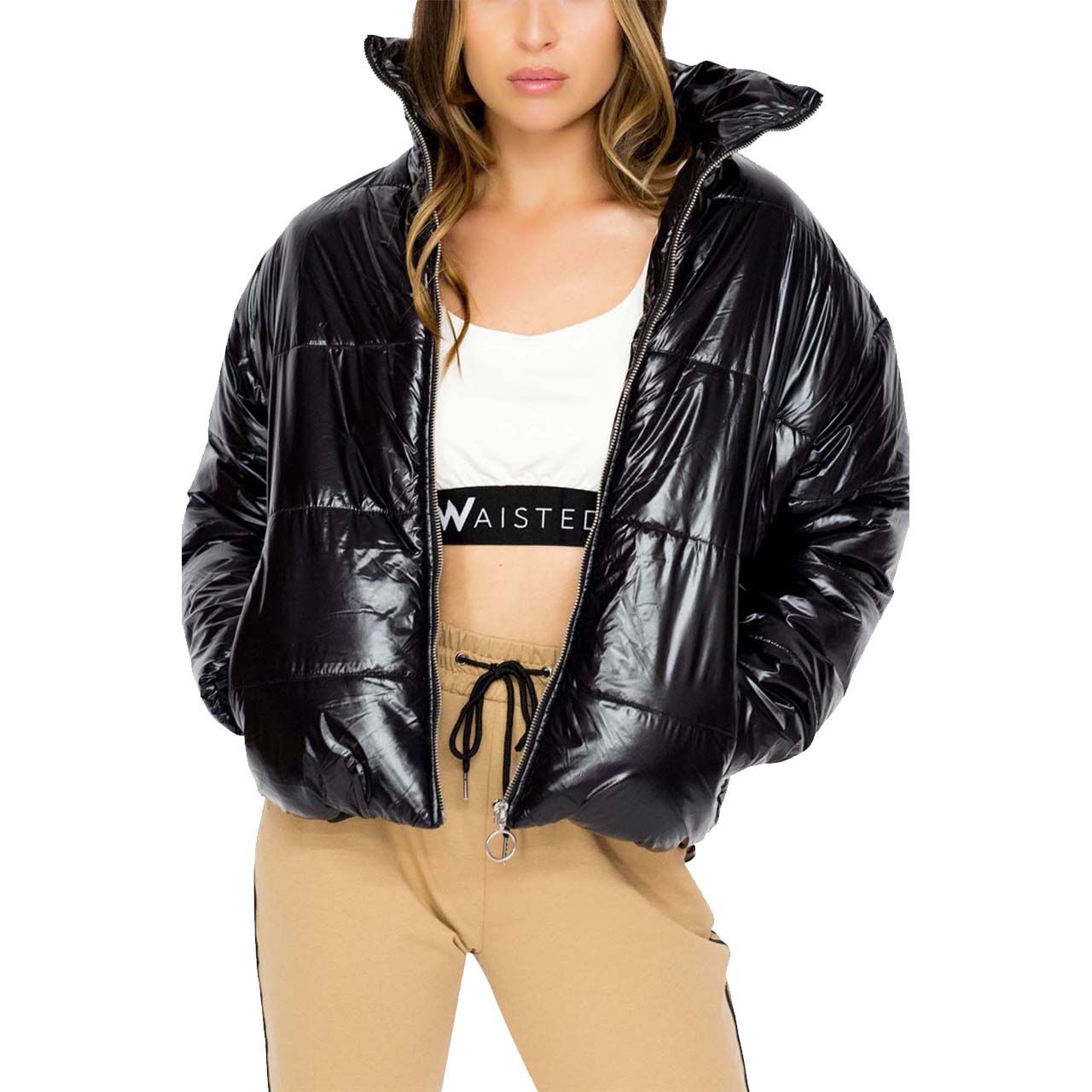 Shiny Puffer Jacket | Denny's