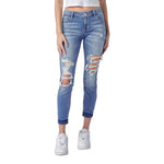 MR Open Knee Crop Skinny - Denny's