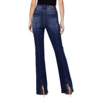 High Rose 32" Back Slit Bootcut - Denny's