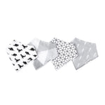 Wild Four Pack Bandana Bibs - Denny's
