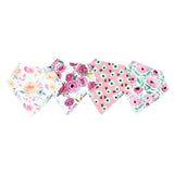 Bloom Four Pack Bandana Bibs - Denny's