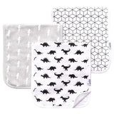 Dinosaur Wild Three Pack Premium Burp Cloths - Denny's