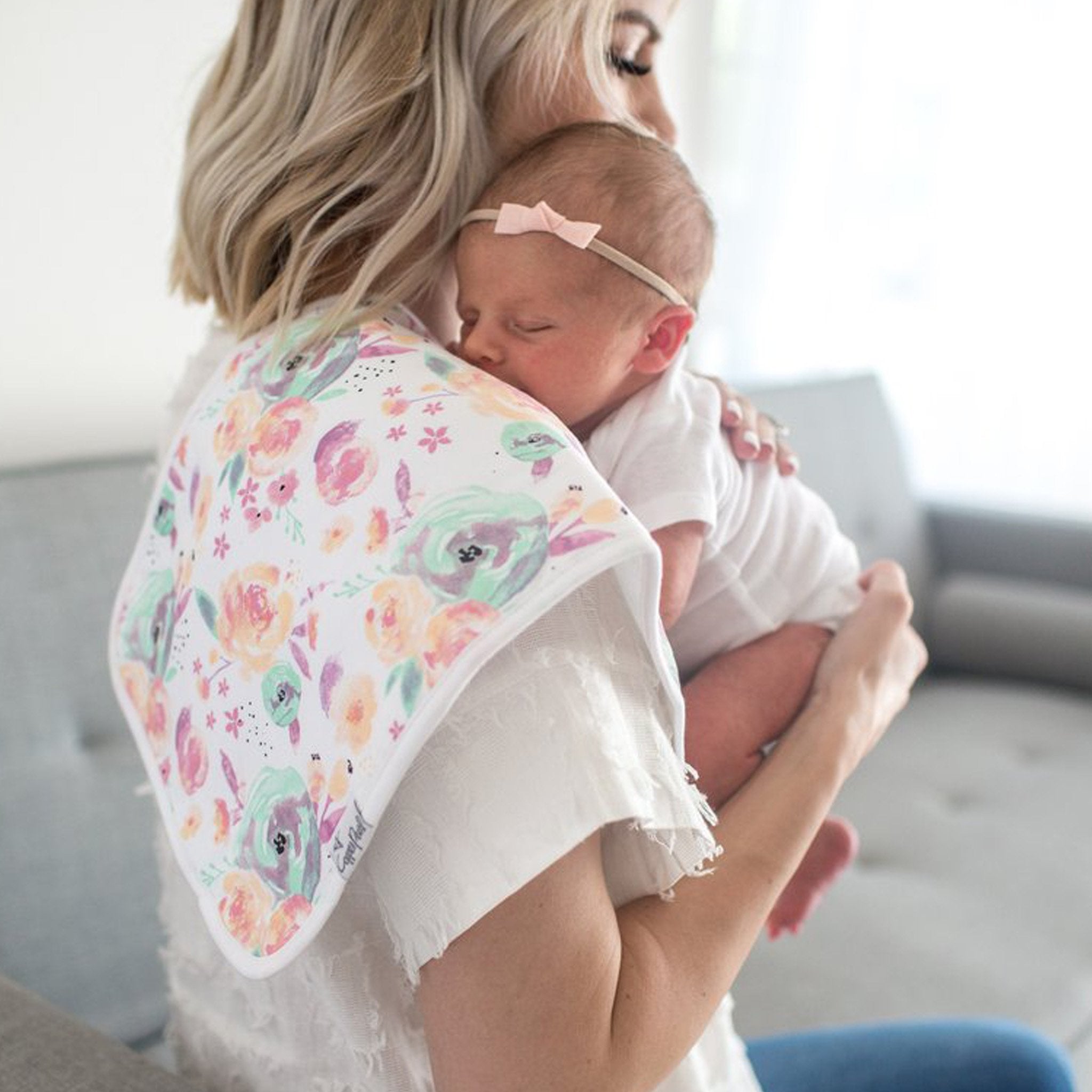3pc Bloom Burp Cloth - Denny's