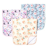 Morgan Three Pack Premium Burp Cloths - Denny's