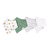 Milk n Cookies Four Pack Bandana Bibs - Denny's