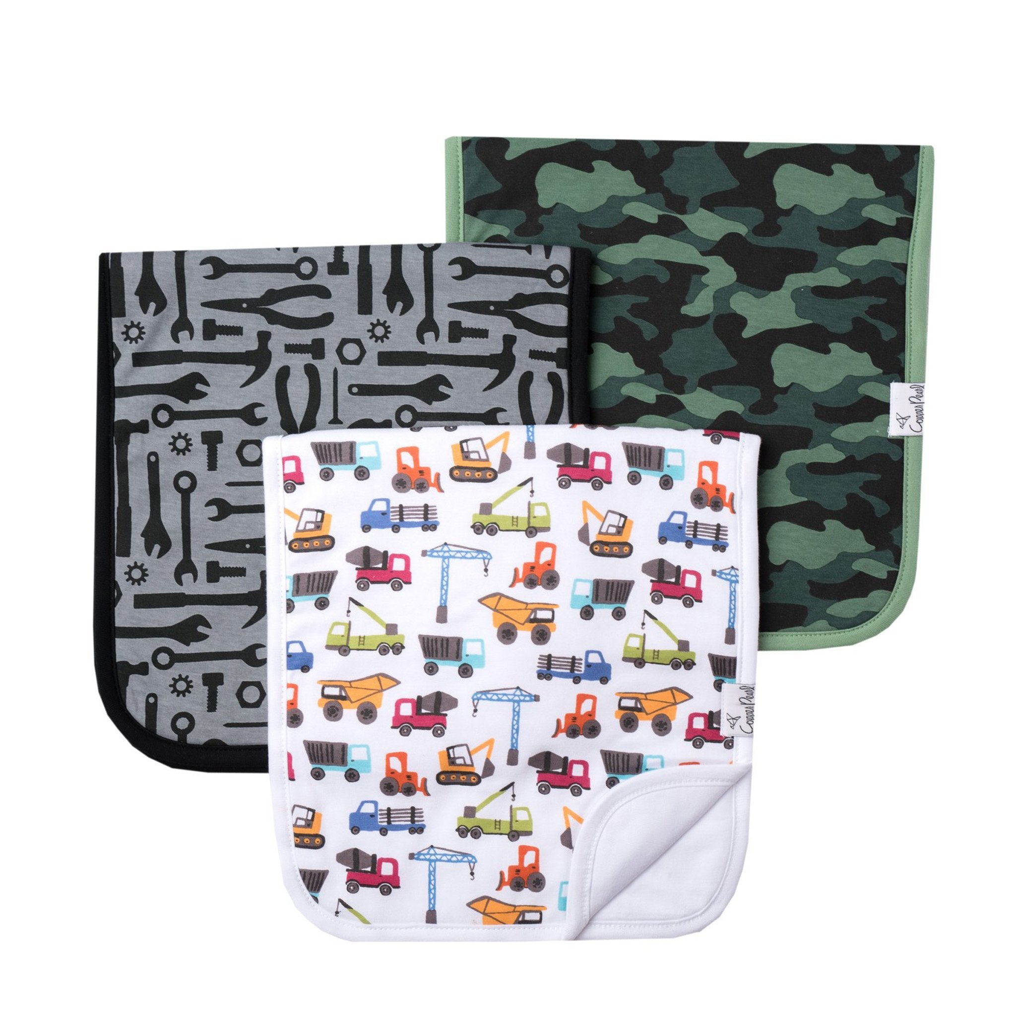 3pc Diesel Burp Cloth - Denny's