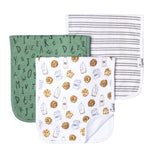 Three Pack Premium Burp Cloths Milk n Cookies - Denny's
