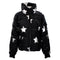 Zip Front Jacket with Silver Stars - Denny's