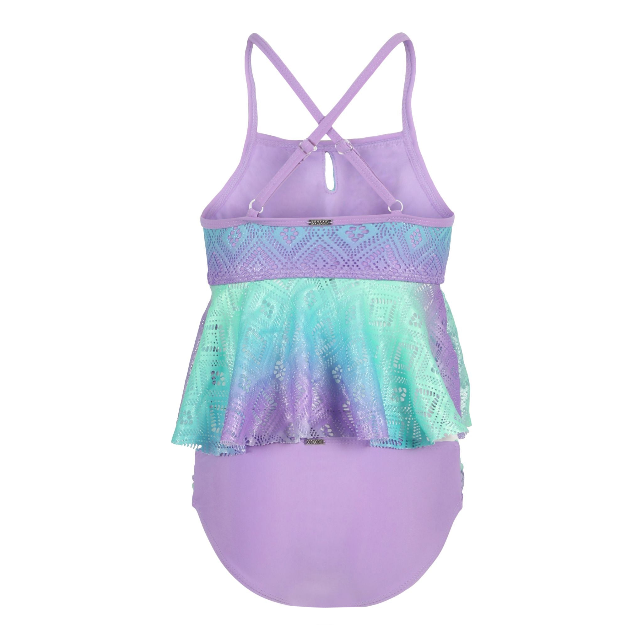 2pc All Over Crochet Tankini - Denny's