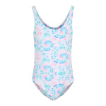 1pc Strappy Side Tie Dye Bathing Suit - Denny's