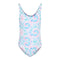 1pc Strappy Side Tie Dye Bathing Suit - Denny's