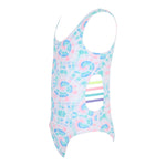 1pc Strappy Side Tie Dye Bathing Suit - Denny's