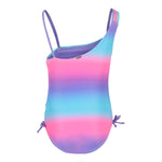 1pc Ombre Flip Mermaid Sequin Bathing Suit - Denny's