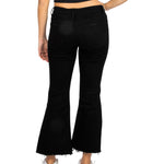 MR Crop Kick Flare Side Slit Jean - Denny's