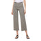 High Rise Button Fly Crop WIde Leg Pant - Denny's