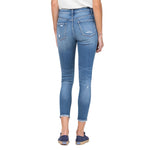 MR Distressed Crop Skinny Jean - Denny's
