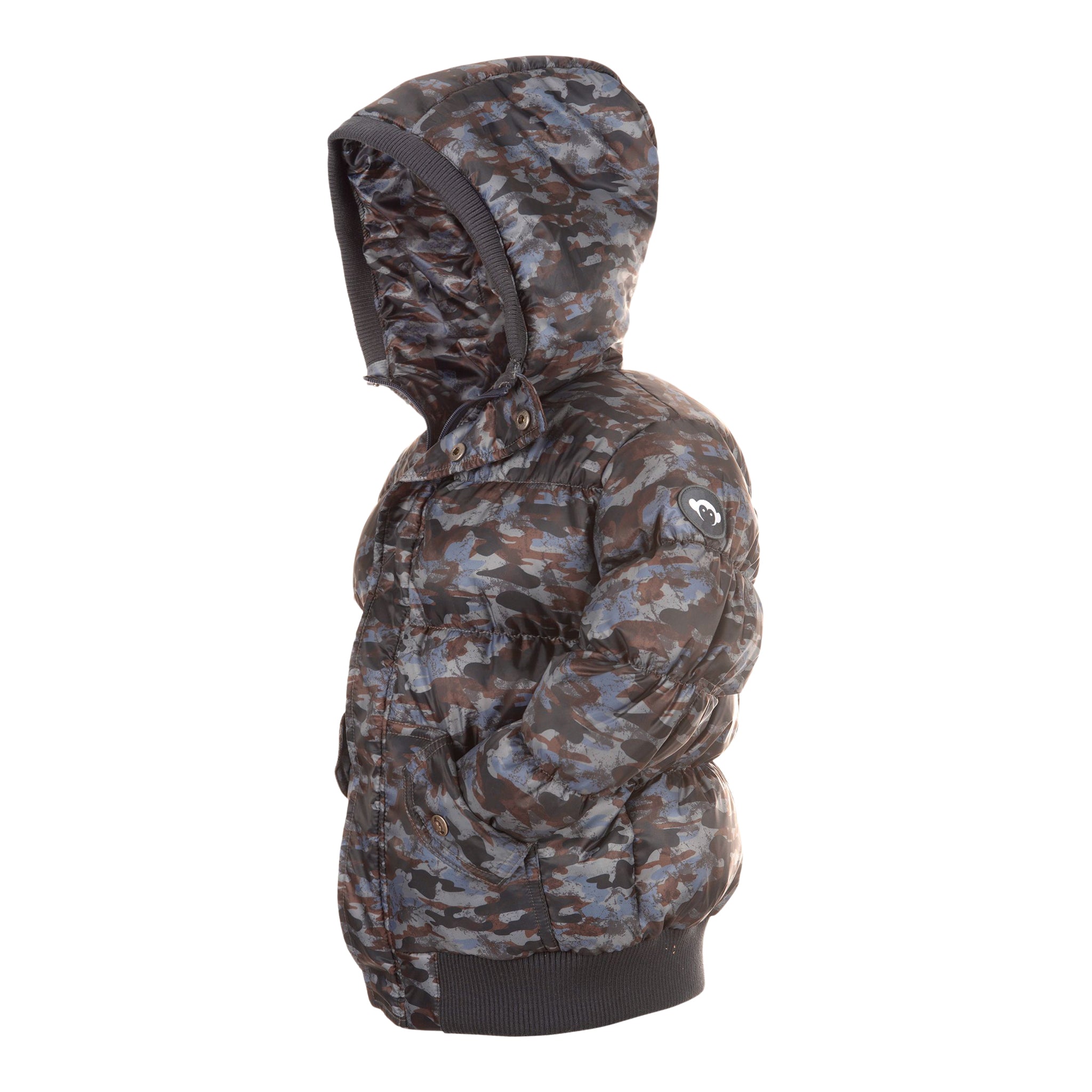 Camo Puffy Coat - Denny's