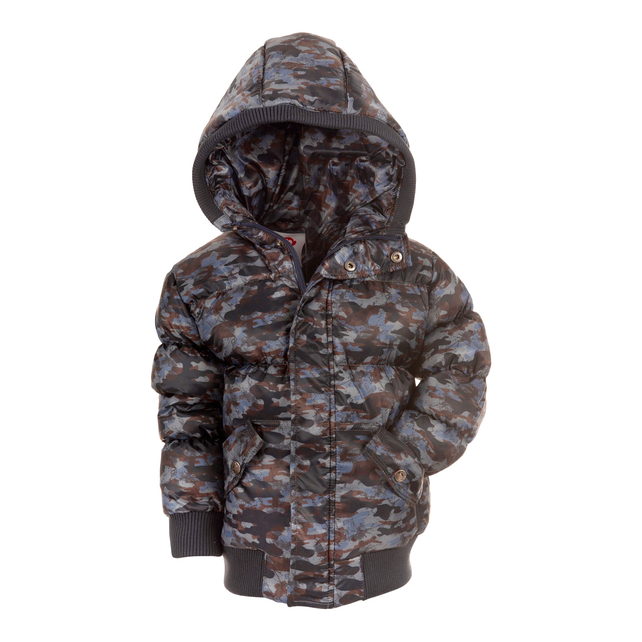 Camo Puffy Coat - Denny's
