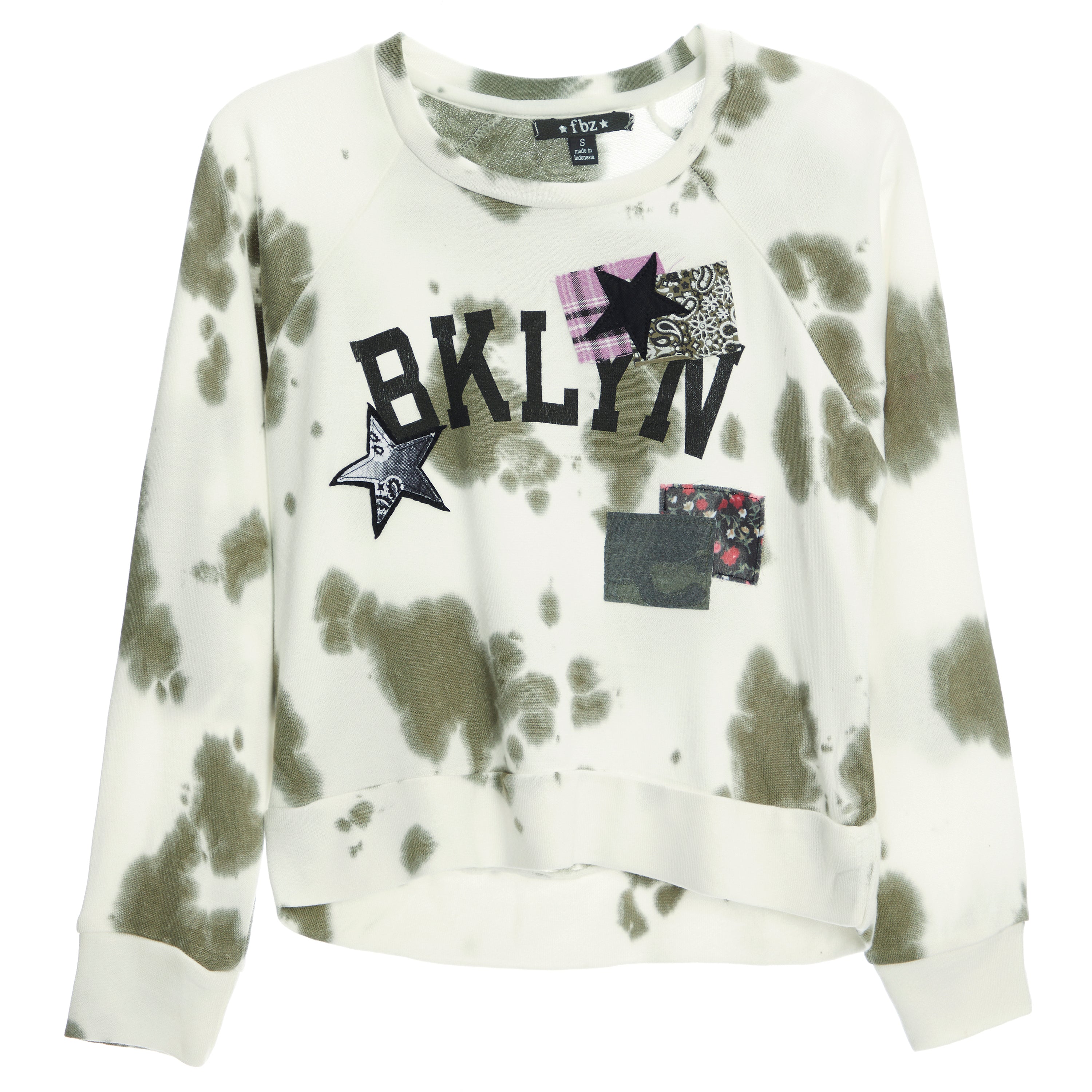 Brooklyn Patch Tie Dye Sweatshirt - Denny's