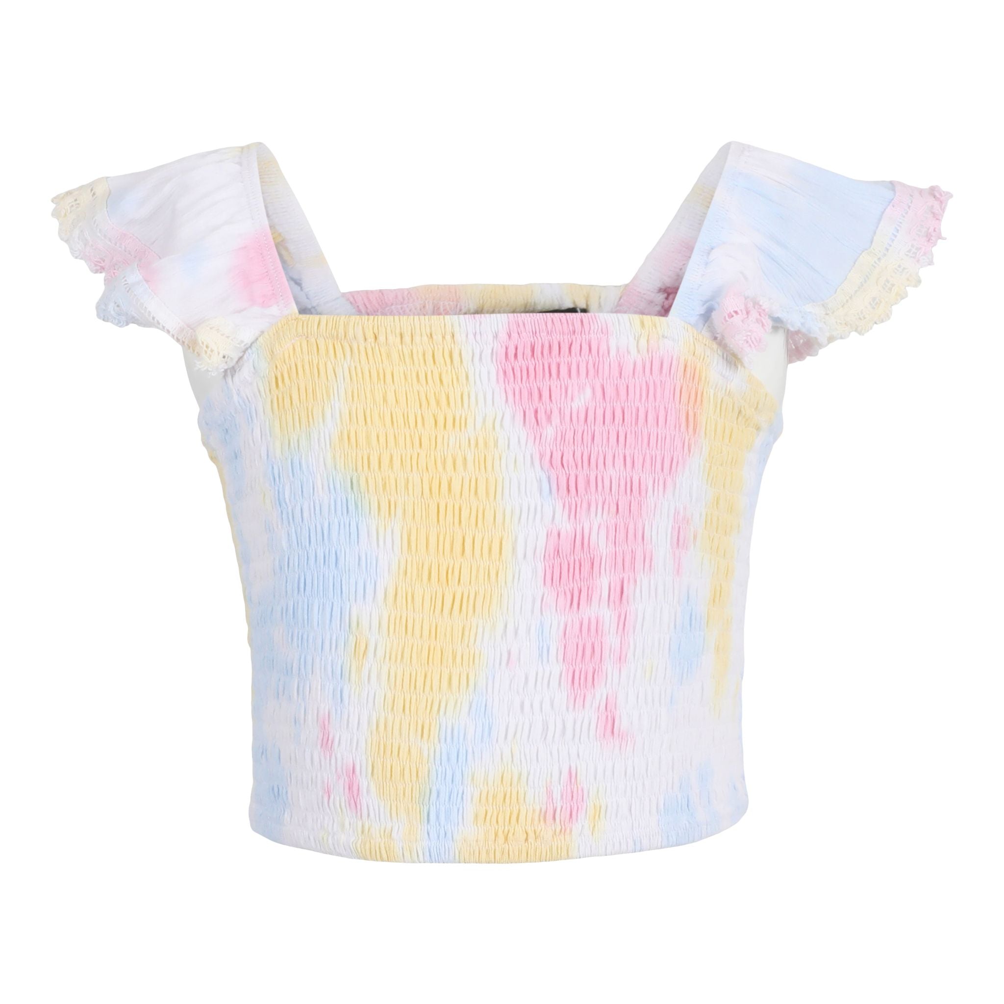 Tie Dye Guaze Smock Top - Denny's