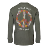 Peace Out Specialty Wash Tee - Denny's
