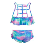 2pc Flutter Scale Bikini - Denny's