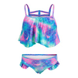 2pc Flutter Scale Bikini - Denny's