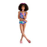 2pc Flutter Scale Bikini - Denny's