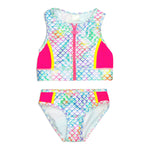 2pc Zip Up Sophia Scales Bikini - Denny's