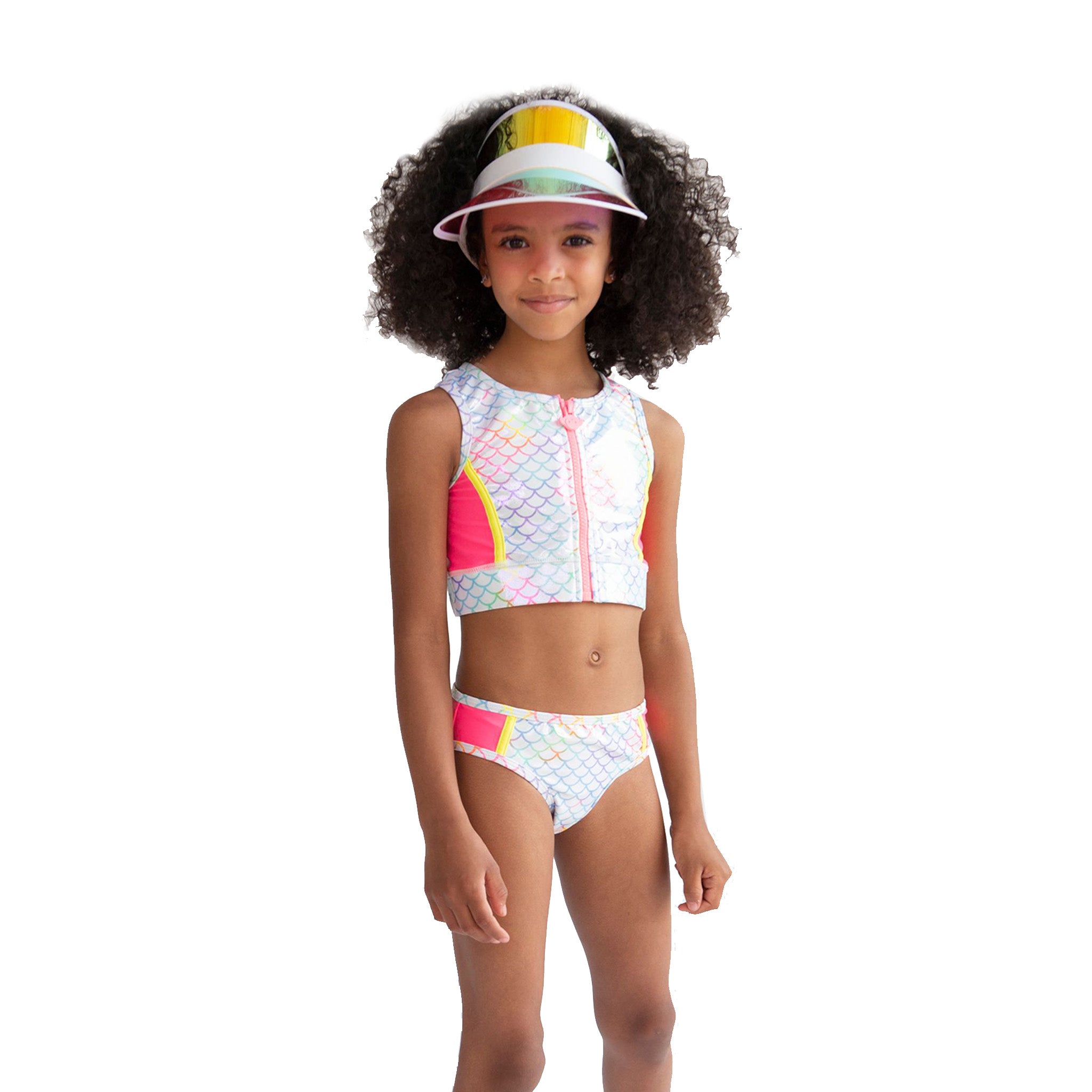 2pc Zip Up Sophia Scales Bikini - Denny's