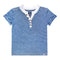 Stripe Hill Top Henley - Denny's
