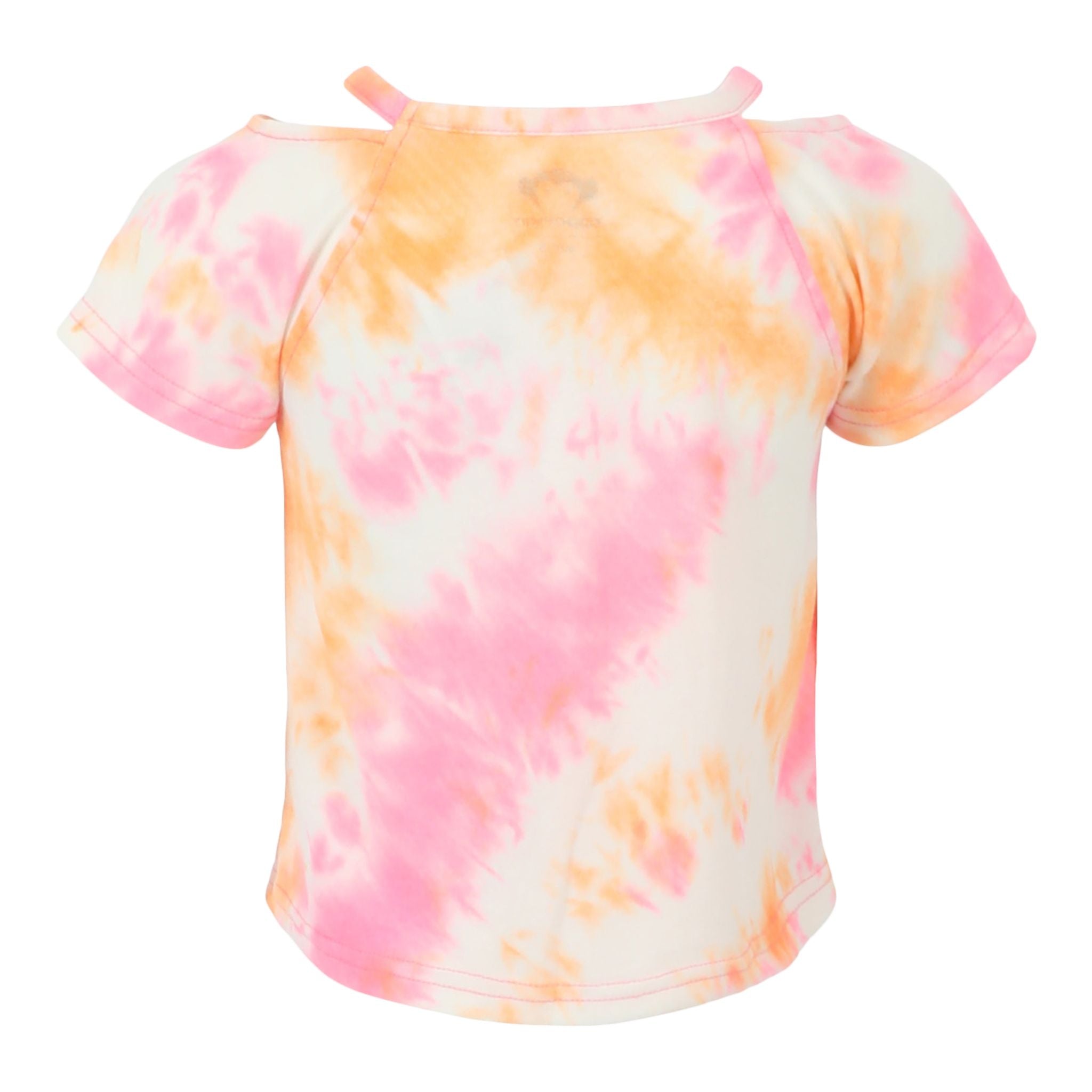 Kari Tee Spring Tie Dye Cut Out Shoulders - Denny's