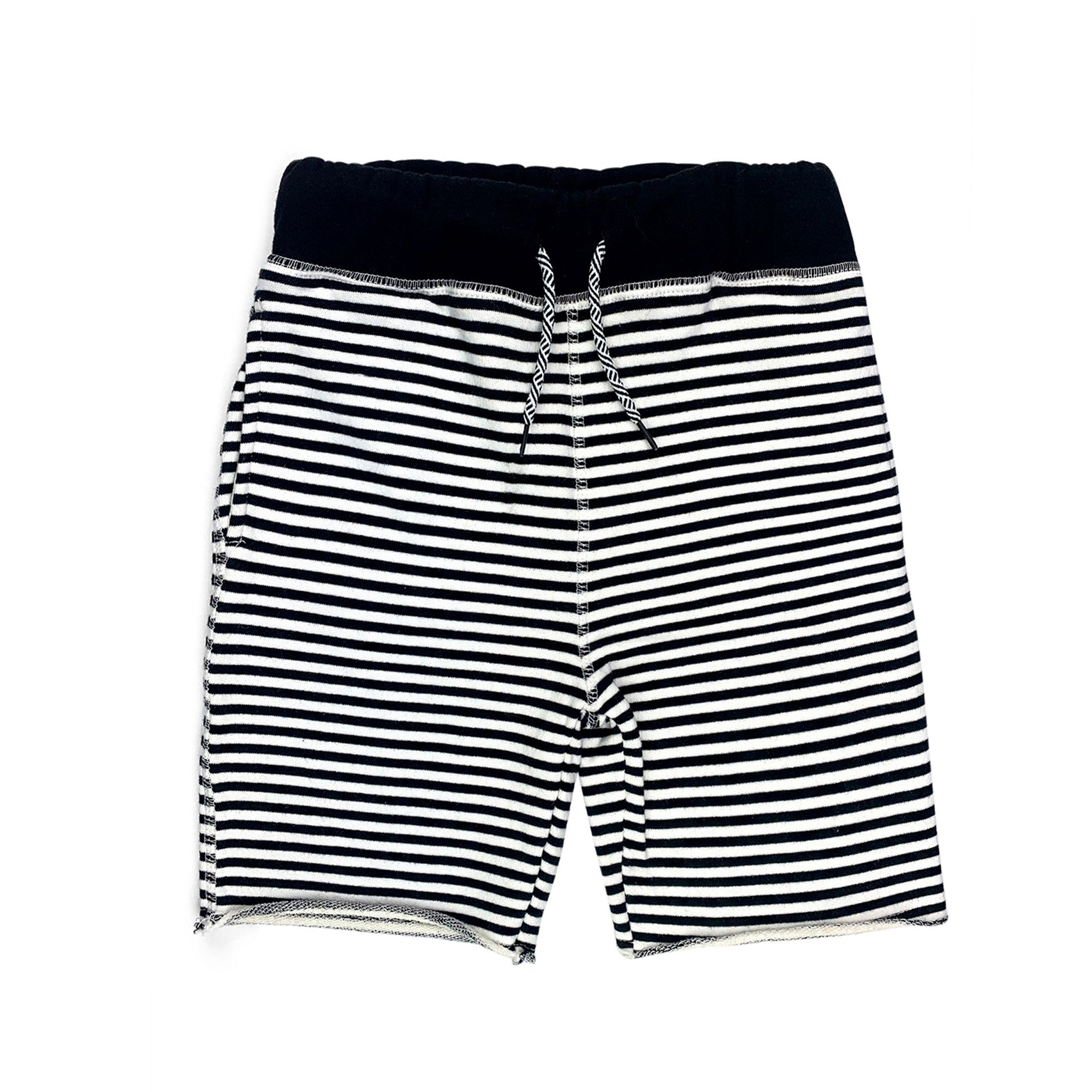 Stripe Camp Shorts - Denny's