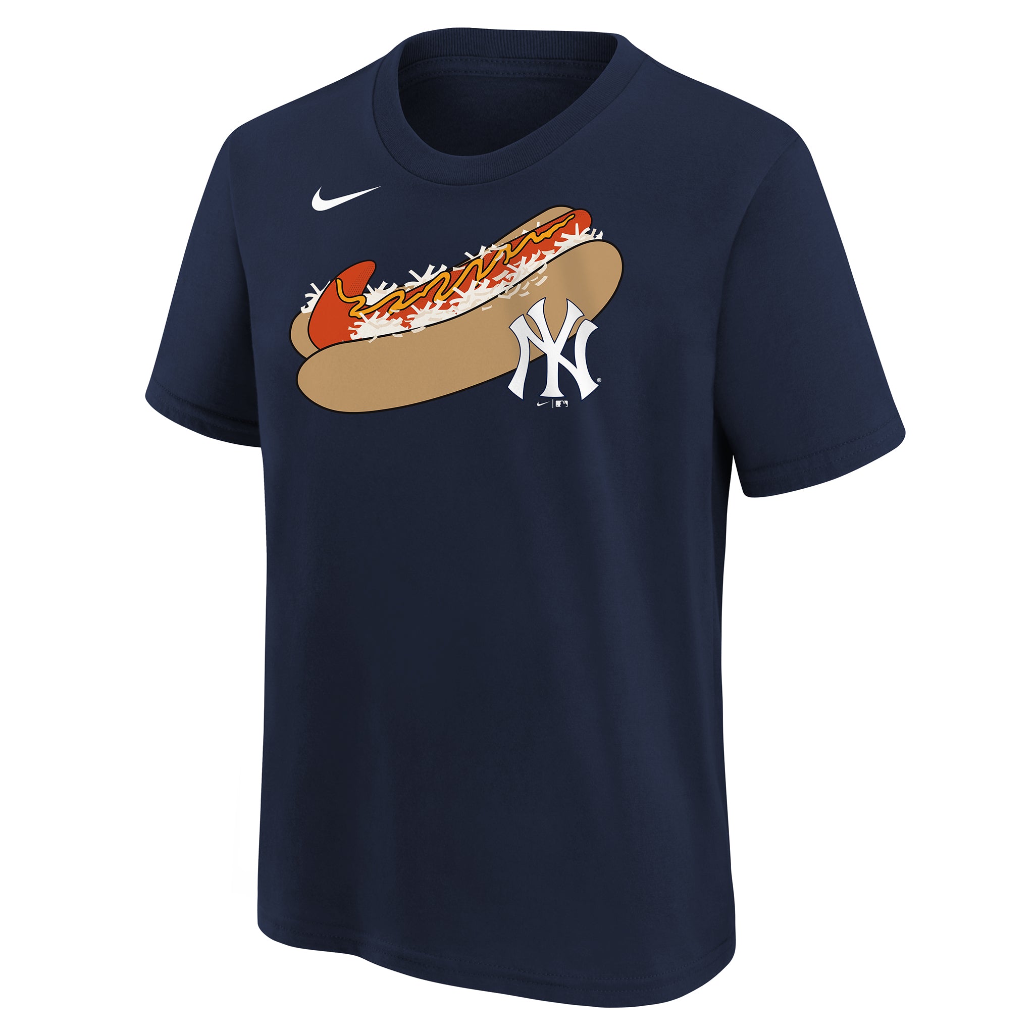 Yankees Swoosh Local Dog Tee - Denny's