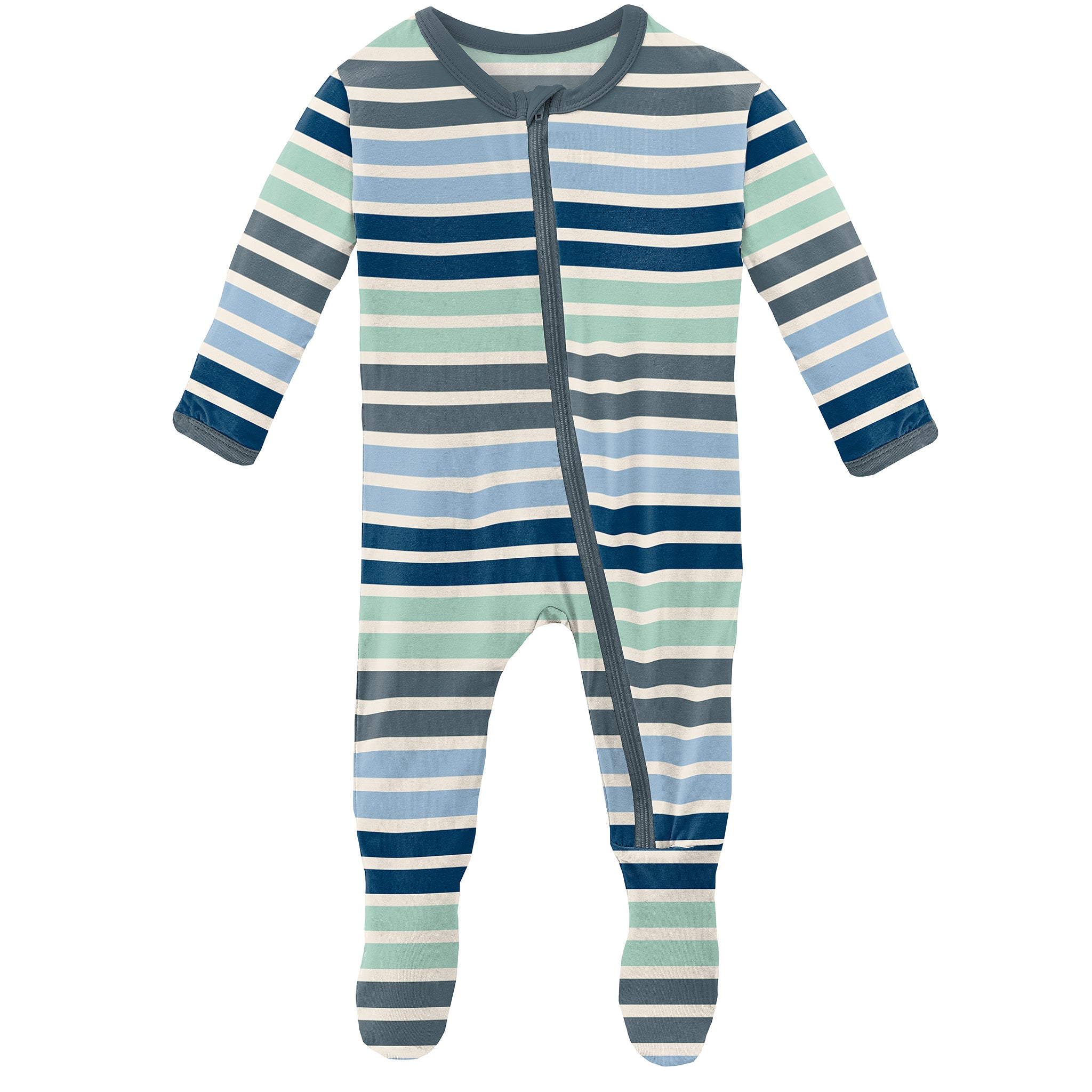 Sport Stripe Footie - Denny's