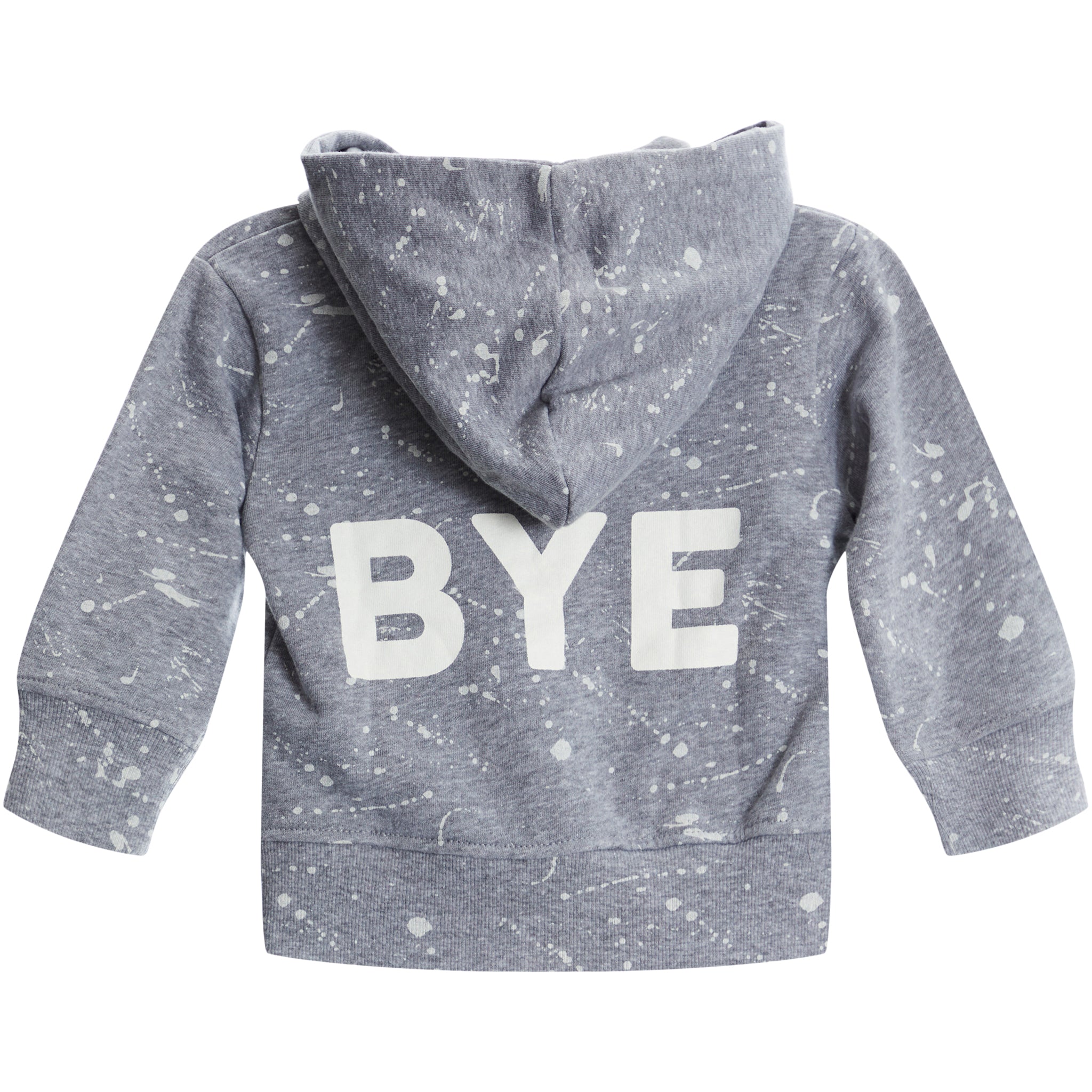 Hi Bye Splatt Zip Hoodie - Denny's