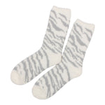 Zebra Plush Sock - Denny's
