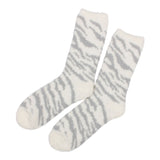 Zebra Plush Sock - Denny's